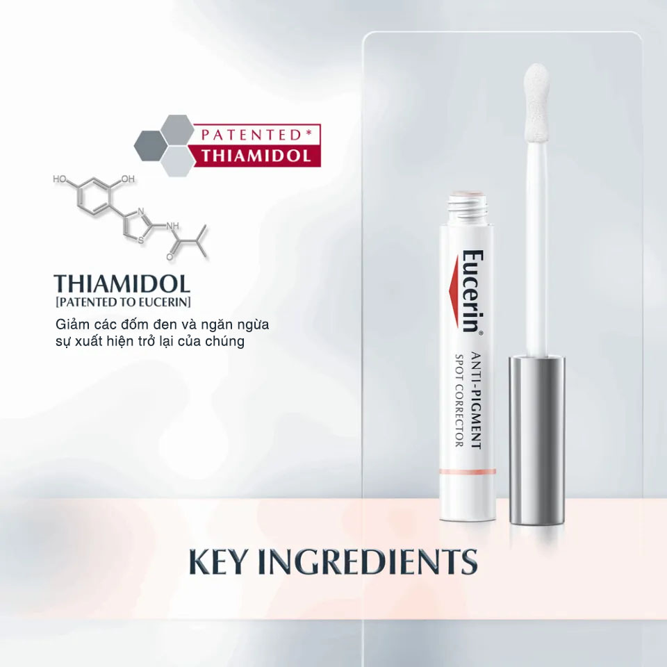 Thành phần của Bút chấm trị nám, tàn nhang Eucerin Spotless Brightening Spot Corrector 5ml | eustore.com.vn