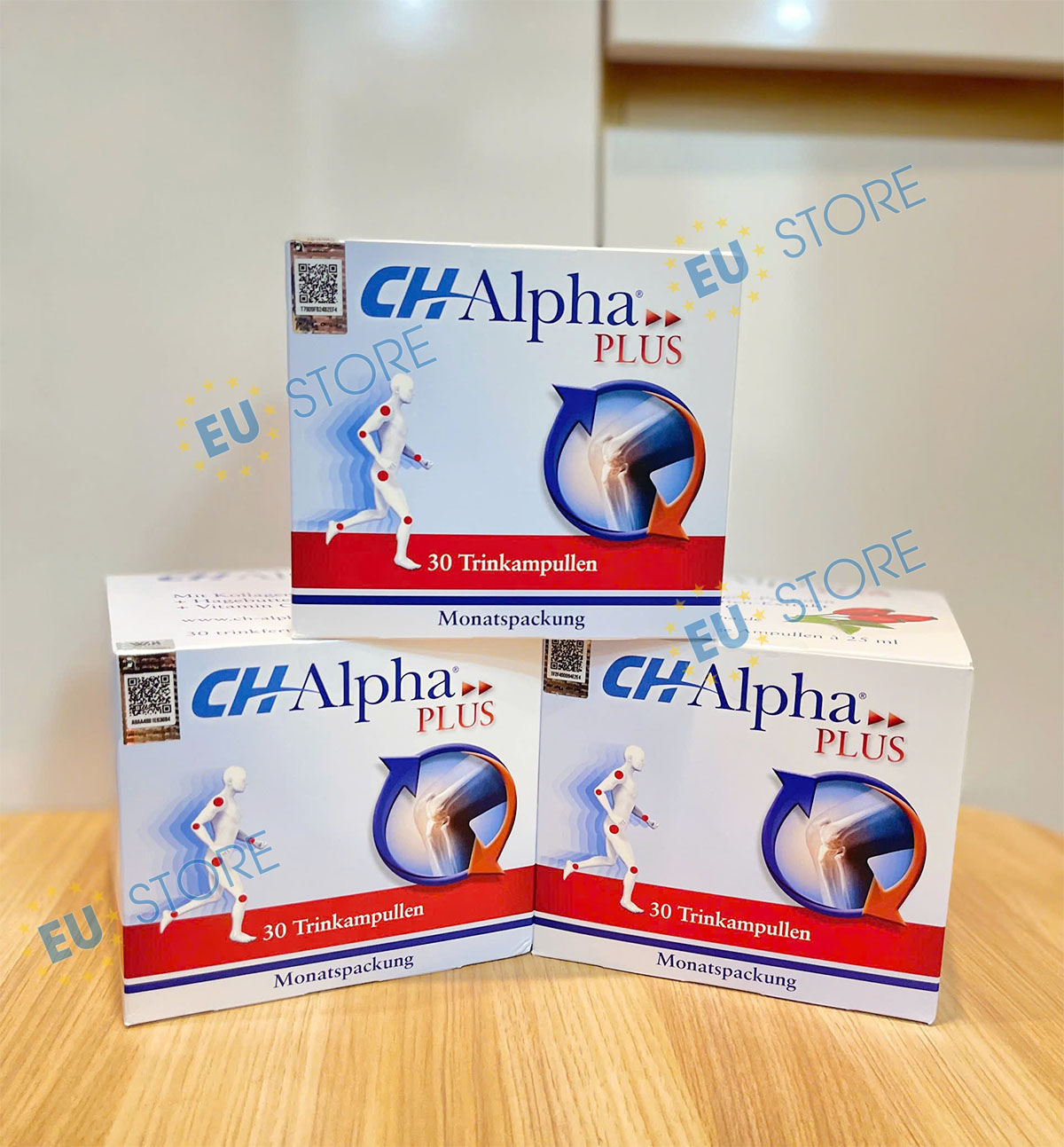 CH-Alpha Plus Collagen Đức – Giảm đau nhức, tái tạo và bảo vệ sụn khớp hàng chính hãng, có tem | eustore.com.vn