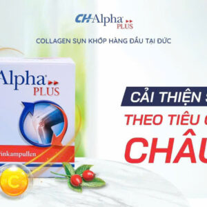 CH-Alpha Plus Collagen Đức – Giảm đau nhức, tái tạo và bảo vệ sụn khớp | eustore.com.vn
