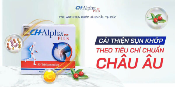 CH-Alpha Plus Collagen Đức – Giảm đau nhức, tái tạo và bảo vệ sụn khớp | eustore.com.vn