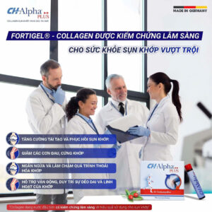 CH-Alpha Plus Collagen Đức – Giảm đau nhức, tái tạo và bảo vệ sụn khớp | eustore.com.vn