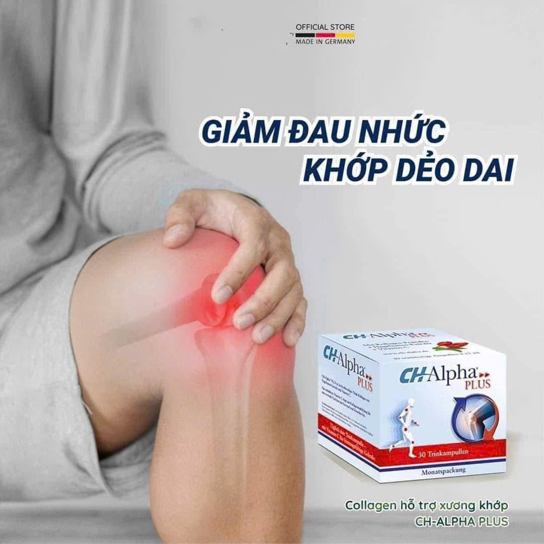 CH-Alpha Plus Collagen Đức – Giảm đau nhức, tái tạo và bảo vệ sụn khớp | eustore.com.vn