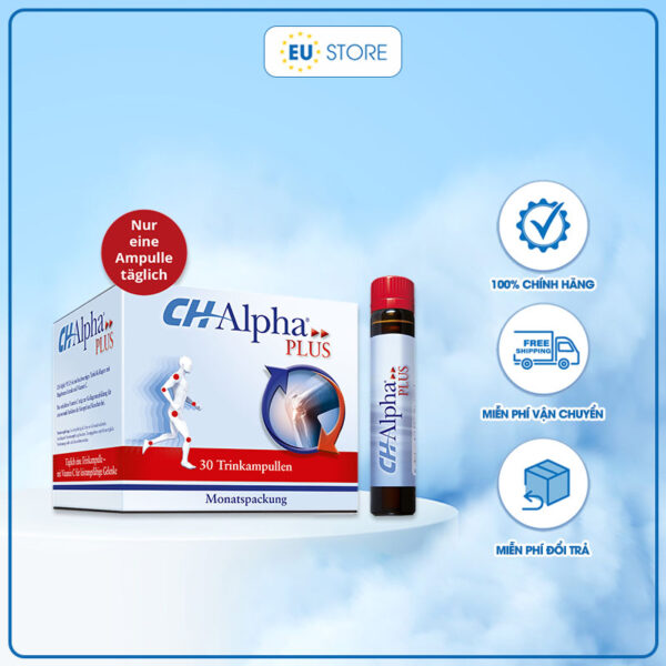 CH-Alpha Plus Collagen Đức – Giảm đau nhức, tái tạo và bảo vệ sụn khớp hàng chính hãng, có tem | eustore.com.vn