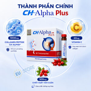 Thành phần chính trong Collagen sụn khớp CH-Alpha Plus Đức