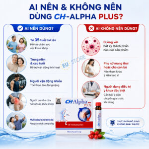 Collagen sụn khớp CH-Alpha Plus Đức 30 ống - Hỗ trợ sức khỏe khớp