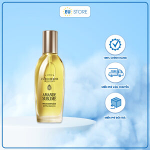 [Mẫu mới] Dầu dưỡng thể hạnh nhân L’Occitane Amande Sublime 100ml