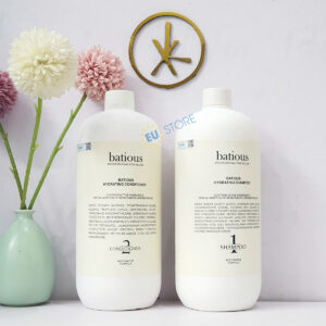 Dầu gội xả Batious trắng 960ml- Dưỡng ẩm sâu cho tóc khô xơ, chẻ ngọn | eustore.com.vn