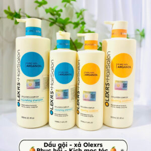 Dầu Gội Xả OLEXRS+HairSalon Collagen Complex – Phục Hồi Chuyên Sâu Cho Tóc Khô, Hư Tổn | eustore.com.vn