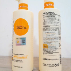 Dầu Gội Xả OLEXRS+HairSalon Collagen Complex 500ml – Phục Hồi Chuyên Sâu Cho Tóc Khô, Hư Tổn | eustore.com.vn