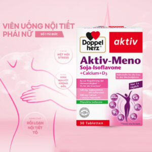 Doppelherz Aktiv-Meno – Cân bằng nội tiết tố cho phụ nữ tiền mãn kinh, mãn kinh | eustore.com.vn