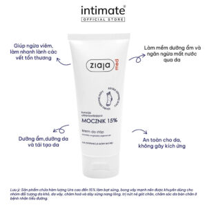 Kem dưỡng da chân Ziaja Med Ure 15% – Làm mềm da chai sần, giảm nứt gót & phục hồi da khô nặng | eustore.com.vn