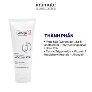 Thành phần của Kem dưỡng da chân Ziaja Med Ure 15% | eustore.com.vn