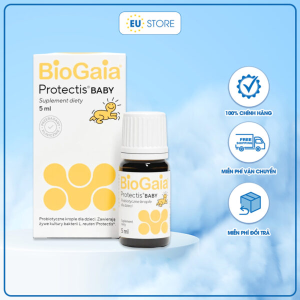 Men vi sinh BioGaia Protectis Baby chai 5ml Ba Lan cho bé từ sơ sinh | eustore.com.vn