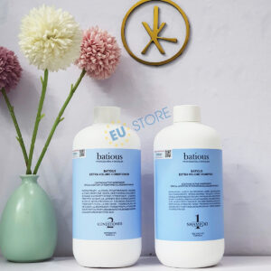 Dầu gội xả Batious xanh 960ml cho tóc dầu - Kiểm soát dầu thừa, tăng phồng cho tóc | eustore.com.vn