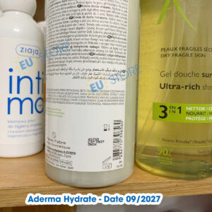 Sữa tắm Aderma Pháp 500ml dưỡng ẩm, làm sạch, hỗ trợ giảm mụn lưng | eustore.com.vn