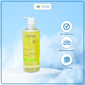 Gel Tắm Dưỡng Ẩm A-DERMA Gel Douche Surgras 750ml cho da khô, nhạy cảm
