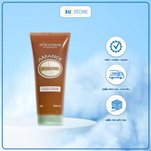 Tẩy da chết body L’Occitane Almond Shower Scrub – Dịu nhẹ, dưỡng ẩm và mịn da | eustore.com.vn
