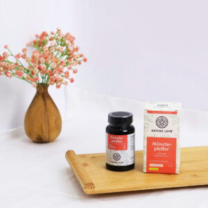 Viên uống nội tiết tố nữ Đức Mönchspfeffer Kapseln Nature Love thảo dược 90 viên | eustore.com.vn