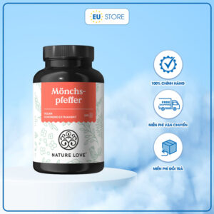 Viên uống nội tiết tố nữ Đức Mönchspfeffer Kapseln Nature Love thảo dược 90 viên | eustore.com.vn