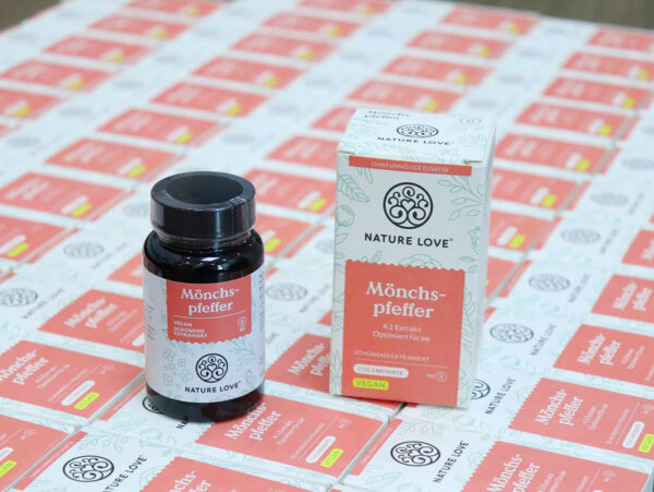 Viên uống nội tiết tố nữ Đức Mönchspfeffer Kapseln Nature Love thảo dược 90 viên | eustore.com.vn