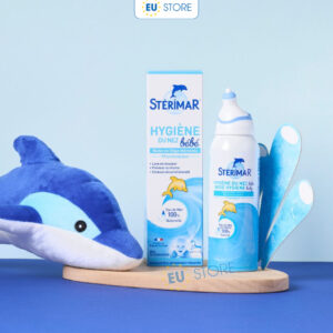 Xịt mũi cá heo Stérimar Bébé màu xanh vệ sinh hàng ngày – An toàn cho bé sơ sinh | eustore.com.vn