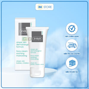 Ziaja Med Atopic Skin 5% Ure – Kem dưỡng ẩm làm dịu & phục hồi da cơ địa | eustore.com.vn