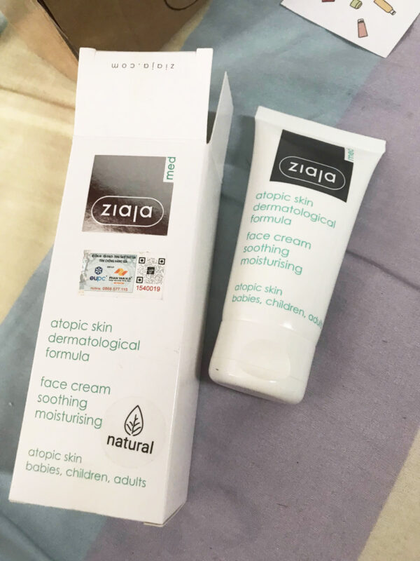 Ziaja Med Atopic Skin 5% Ure – Kem dưỡng ẩm làm dịu & phục hồi da cơ địa | eustore.com.vn