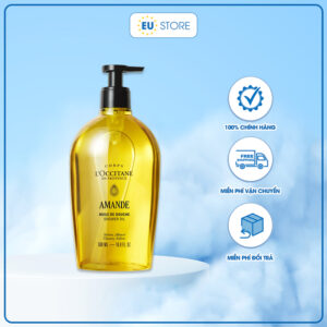 [Mẫu mới] Dầu tắm hạnh nhân L’Occitane Almond Shower Oil 500ml