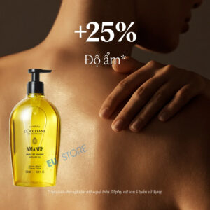[Mẫu mới] Dầu tắm hạnh nhân L’Occitane Almond Shower Oil 500ml