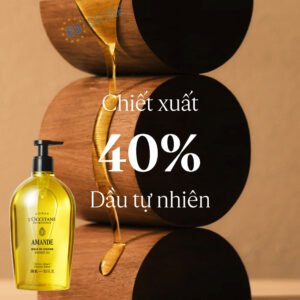 [Mẫu mới] Dầu tắm hạnh nhân L’Occitane Almond Shower Oil 500ml