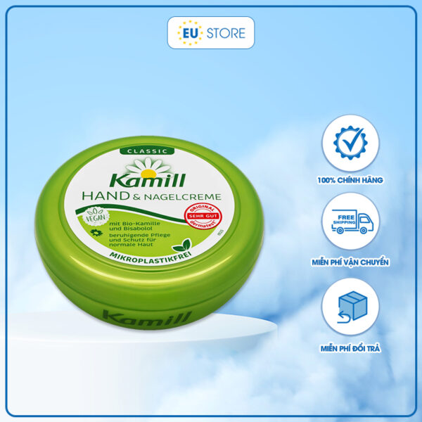 Kem dưỡng da tay Kamill Hand & Nagelcreme Classic Đức – Dịu nhẹ, dưỡng ẩm da tay & móng | eustore.com.vn