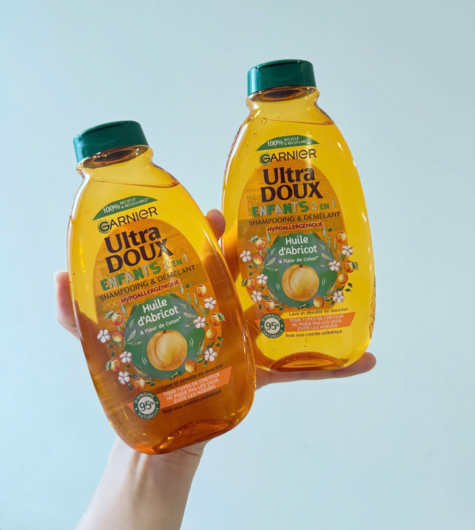 Dầu gội & gỡ rối tóc trẻ em Garnier Ultra Doux Enfants 2in1 300ml