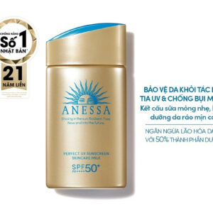 Kem chống nắng Anessa Perfect UV Sunscreen Skincare Milk SPF50+ PA++++