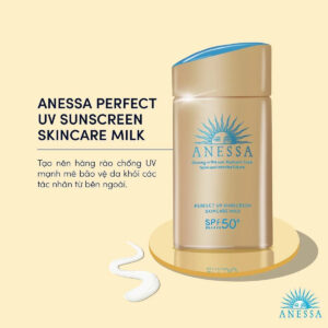Kem chống nắng Anessa Perfect UV Sunscreen Skincare Milk SPF50+ PA++++