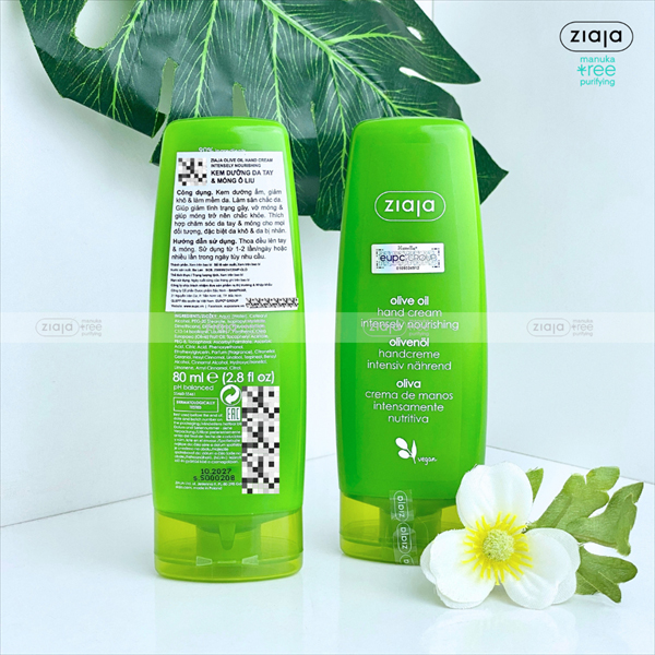 Kem Dưỡng Da Tay & Móng Ziaja Olive Oil Hand Cream 80ml Kem Dưỡng Da Tay & Móng Ziaja Olive Oil Hand Cream 80ml