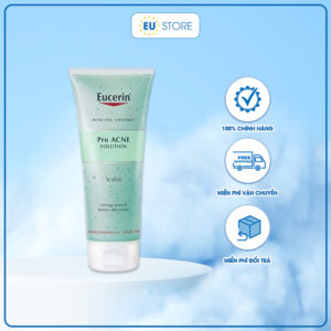 Tẩy Tế Bào Chết Eucerin ProAcne Solution Scrub 100ml Cho Da Dầu Mụn