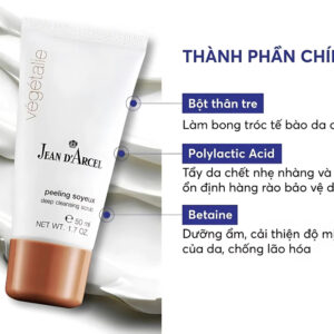 Tẩy Tế Bào Chết Jean d'Arcel Dạng Hạt Sinh Học Làm Mịn Da 50ml