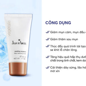 Tẩy Tế Bào Chết Jean d'Arcel Dạng Hạt Sinh Học Làm Mịn Da 50ml