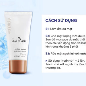 Tẩy Tế Bào Chết Jean d'Arcel Dạng Hạt Sinh Học Làm Mịn Da 50ml