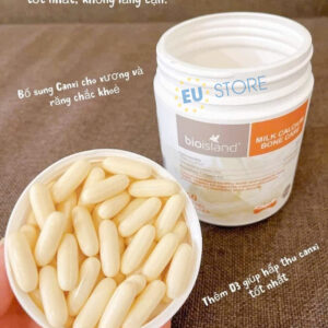 Bio Island Milk Calcium Bone Care 150 viên – Bổ sung canxi sữa hỗ trợ xương chắc khỏe hàng nhập khẩu