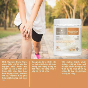 Bio Island Milk Calcium Bone Care 150 viên – Bổ sung canxi sữa hỗ trợ xương chắc khỏe