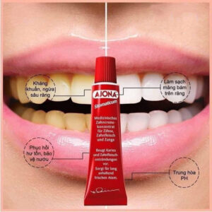 Kem đánh răng Ajona Stomaticum 25ml - Kháng khuẩn, bảo vệ toàn diện răng - nướu - lợi