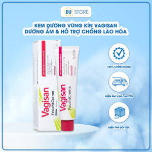 Vagisan Moisturizing Cream – Kem dưỡng ẩm vùng kín không hormone, Giảm khô rát, Hỗ trợ quan hệ