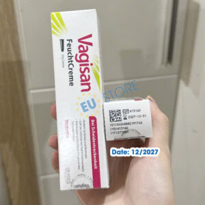 Vagisan Moisturizing Cream – Kem dưỡng ẩm vùng kín không hormone, Giảm khô rát, Hỗ trợ quan hệ