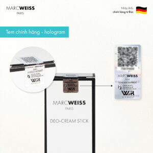 Lăn khử mùi Marc Weiss Deo Cream Stick 40ml cao cấp từ Đức