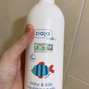 Sữa Tắm Dưỡng Ẩm Ziaja Baby & Kids Nourishing Bath 370ml – Bảo Vệ Làn Da Bé Từ 1 Ngày Tuổi