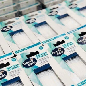 Tăm chải kẽ răng Dontodent Brush Sticks 150 chiếc