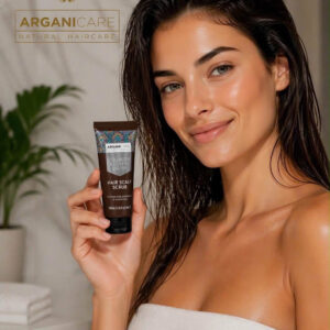 Tẩy tế bào chết da đầu Arganicare Collagen Keratin Biotin Hair Scalp Scrub 10ml