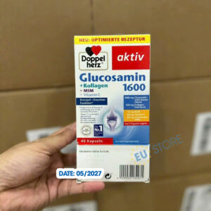 Viên uống xương khớp Doppelherz Glucosamin 1600 + Collagen + MSM + Vitamin C