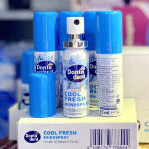 Xịt thơm miệng Dontodent Cool Fresh Mundspray 15ml